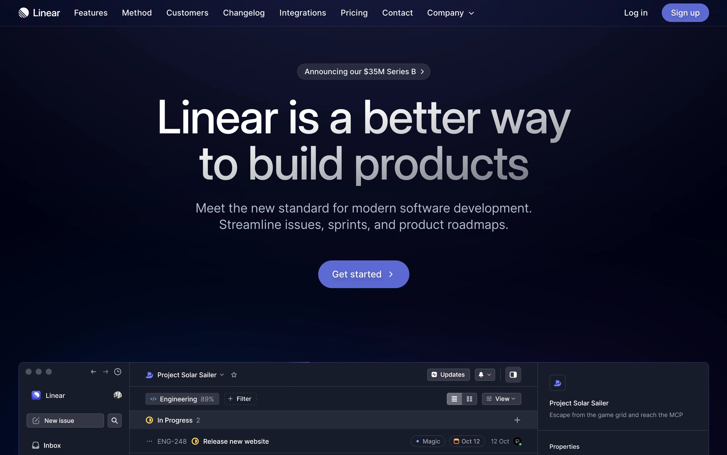 Linear Project Management