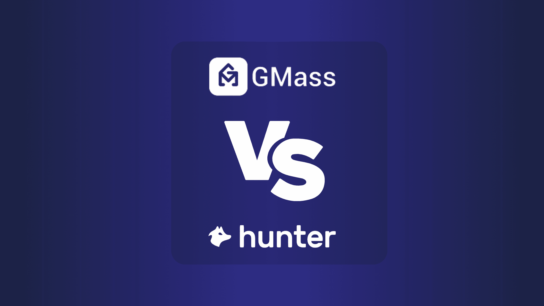 GMass vs Hunter