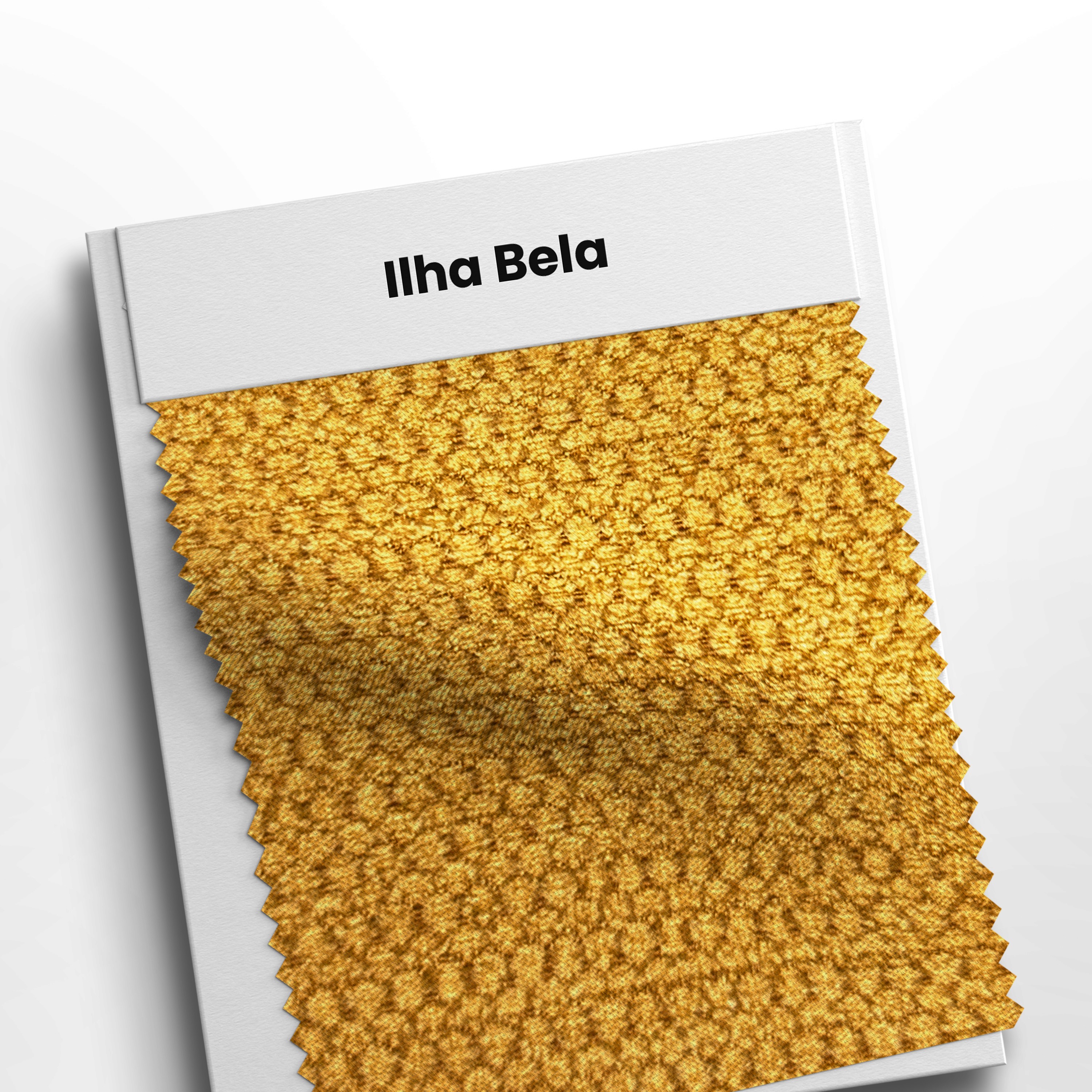 mostruário com tecido ilha bela cor 73