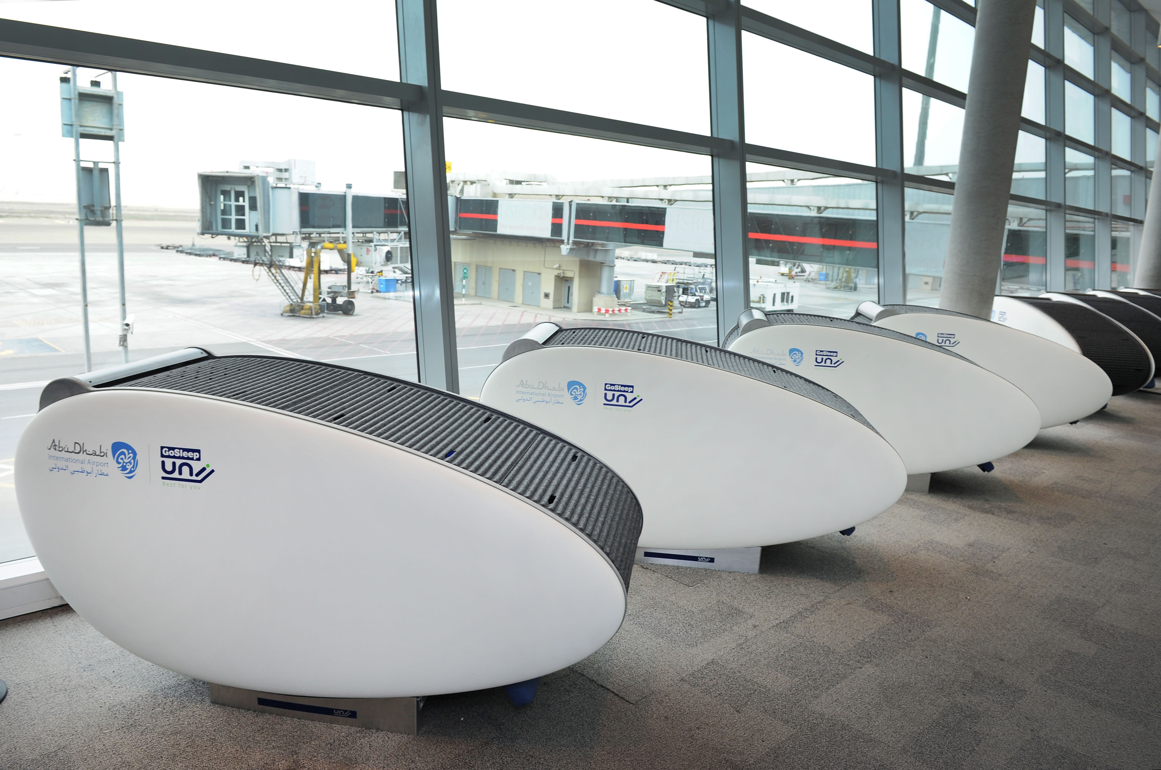 abu dhabi airport sleeping pod