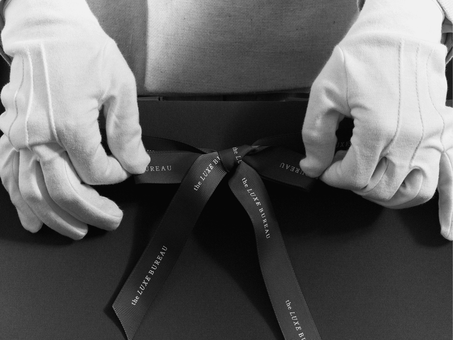 the luxe burau branded gift bag