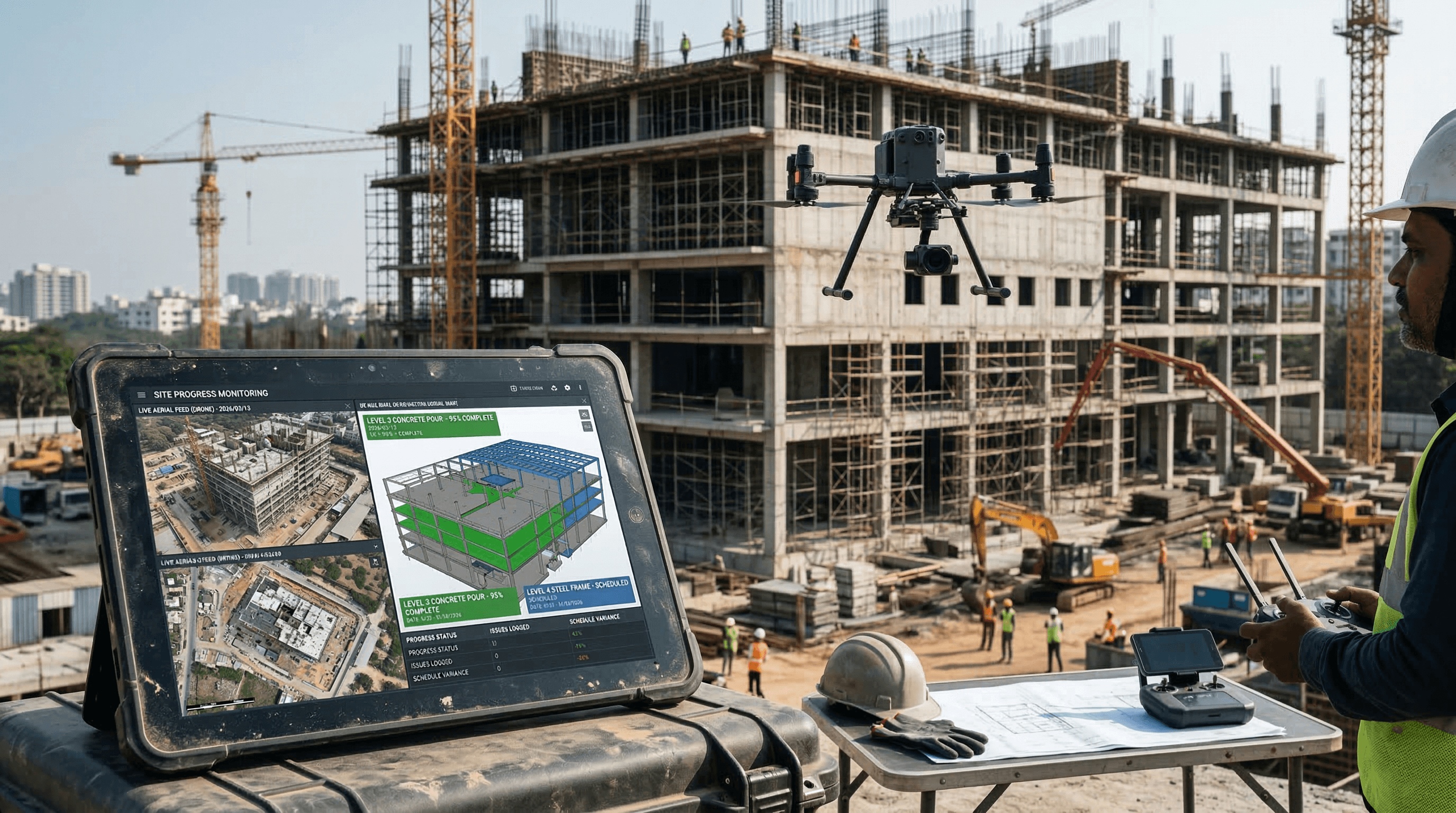 Construction Progress Monitoring​