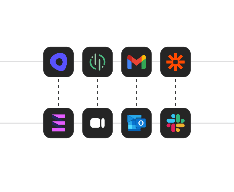 A collection of colorful icons displayed on a black background, showcasing various themes and concepts.