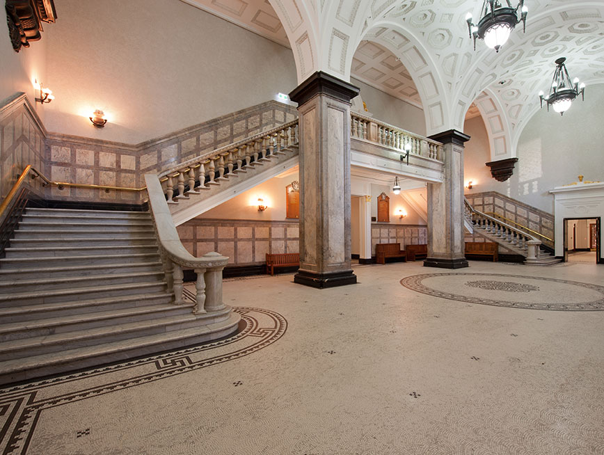 Interior Foyer Entrance to the Museum of Brisbane / City Hall