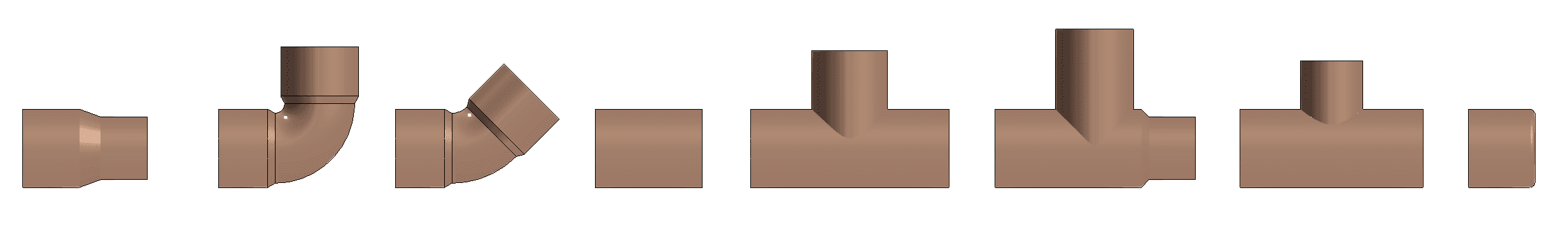 NIBCO pipe fittings available in the collection.