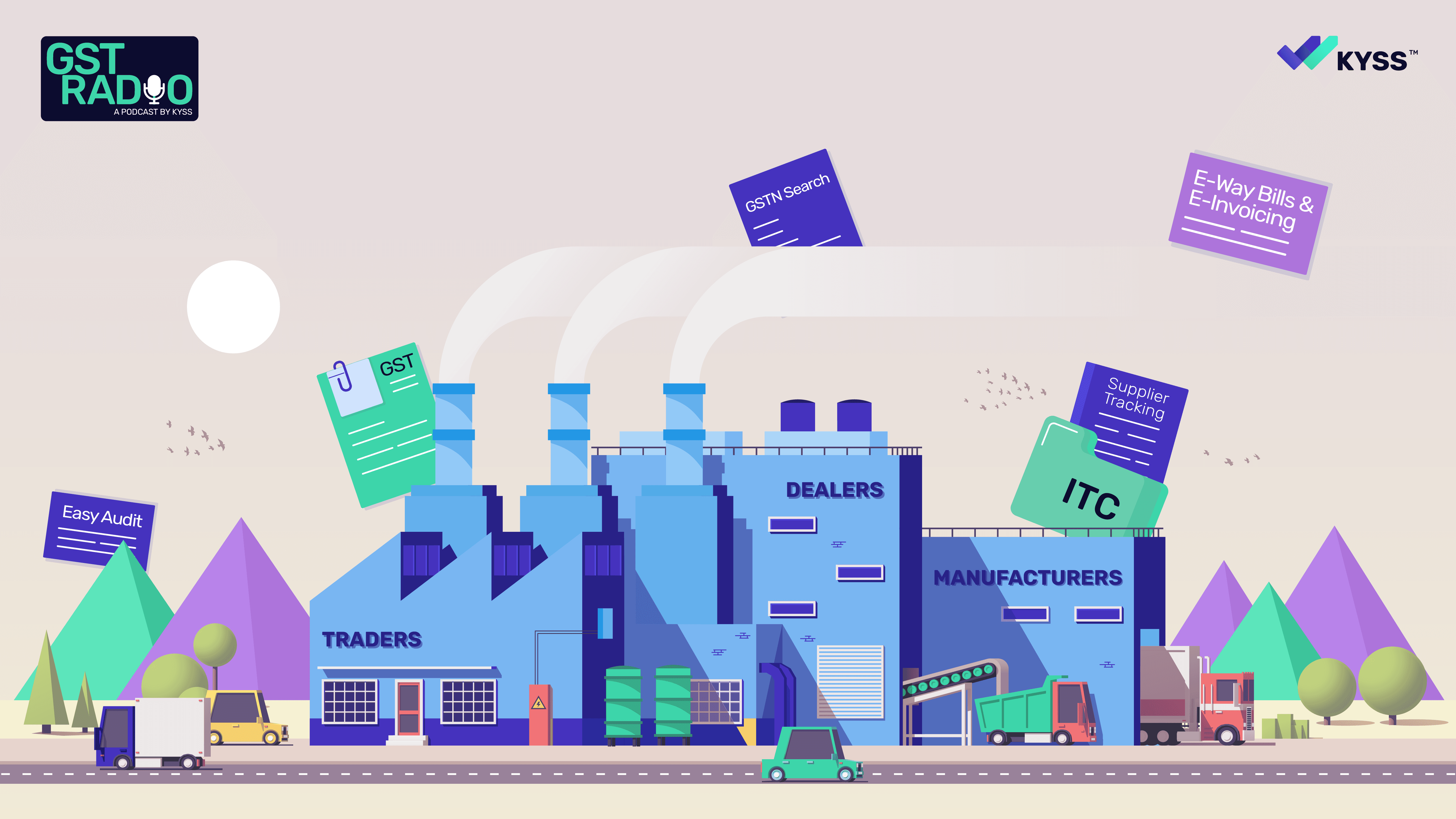 GST Radio - the proposed audio-format GST information vertical