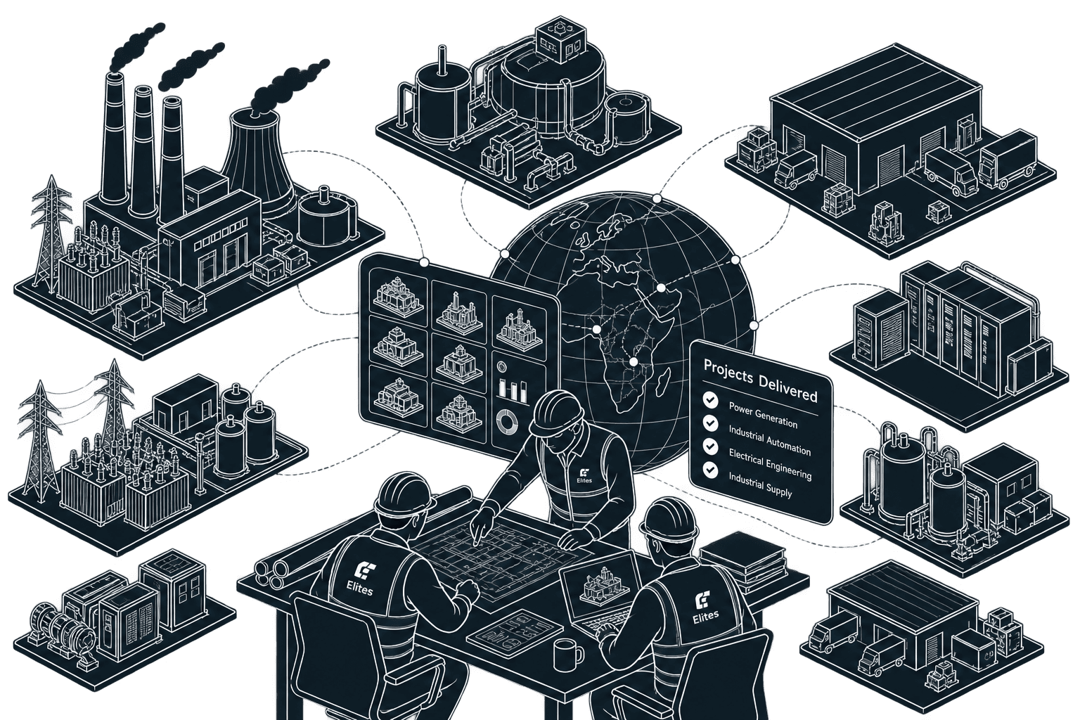 25+ Industrial Projects Delivered