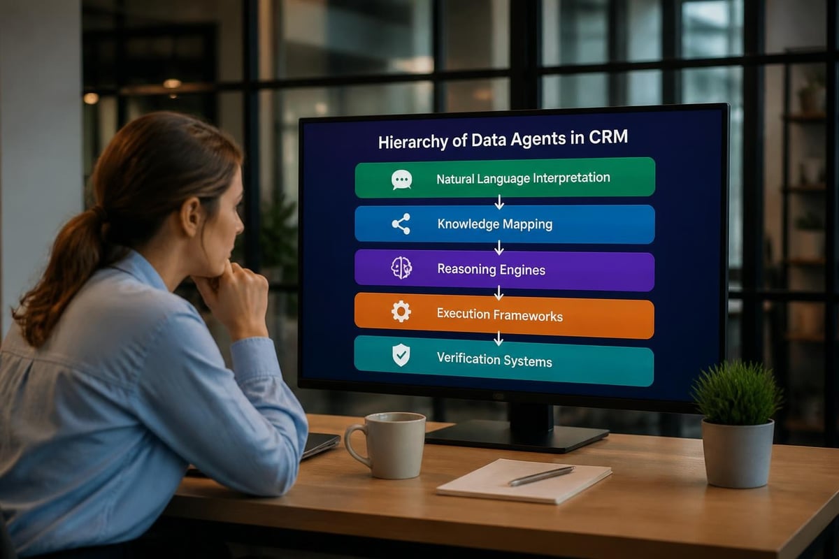 Data agent architecture layers