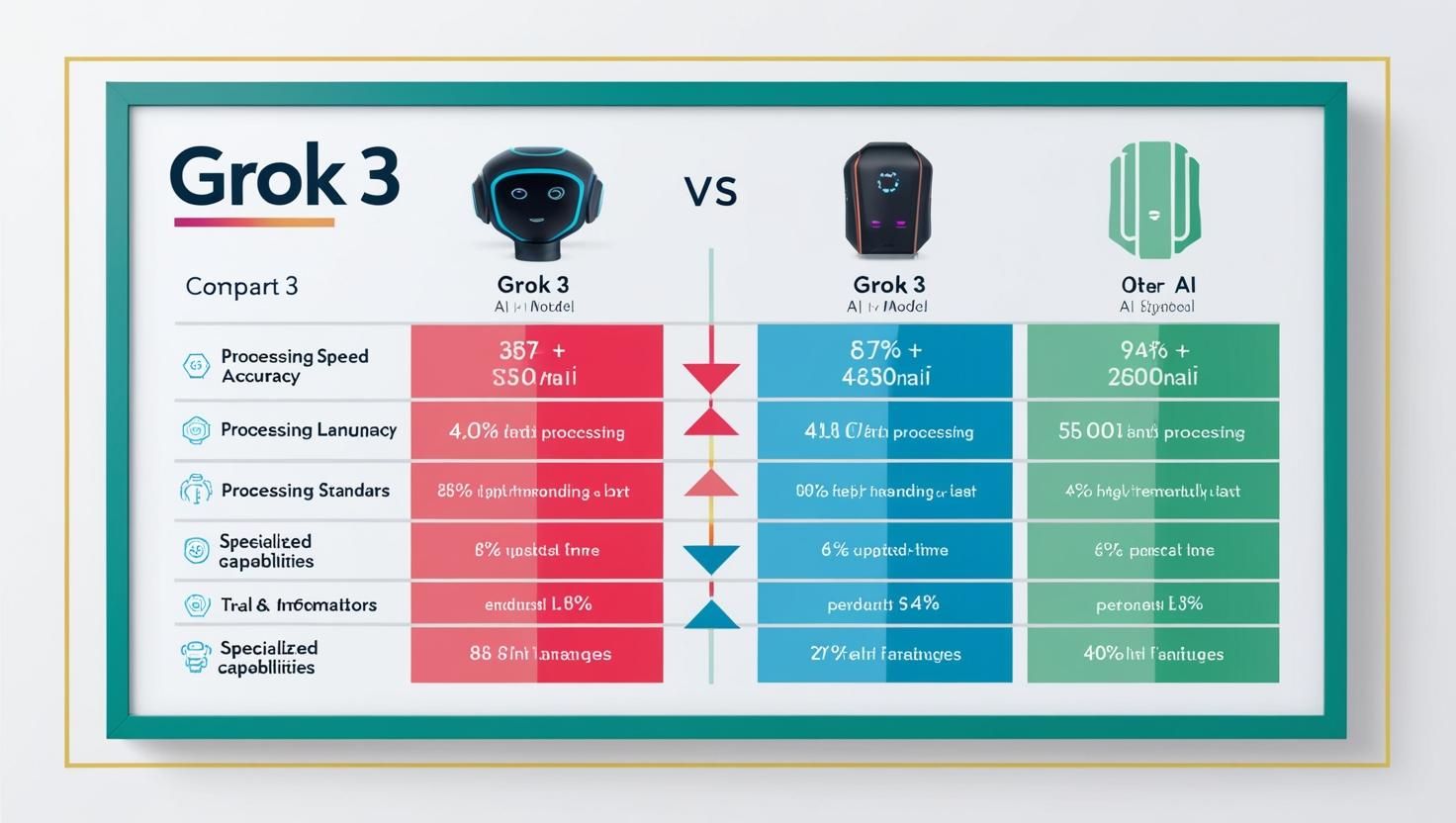 Elon Musk unveiling Grok 3 on a futuristic stage with high-tech displays and an excited audience