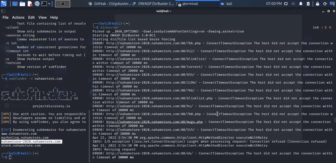 Directory Fuzzing