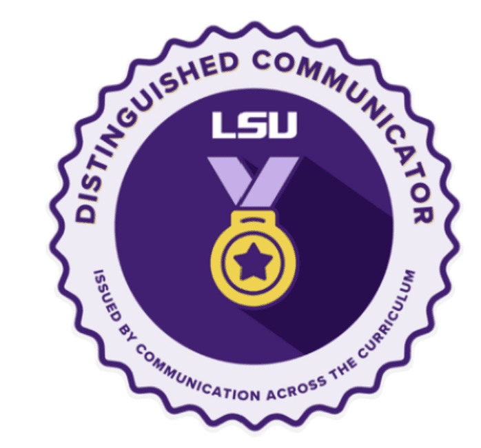 LSU Distinguished Communicator