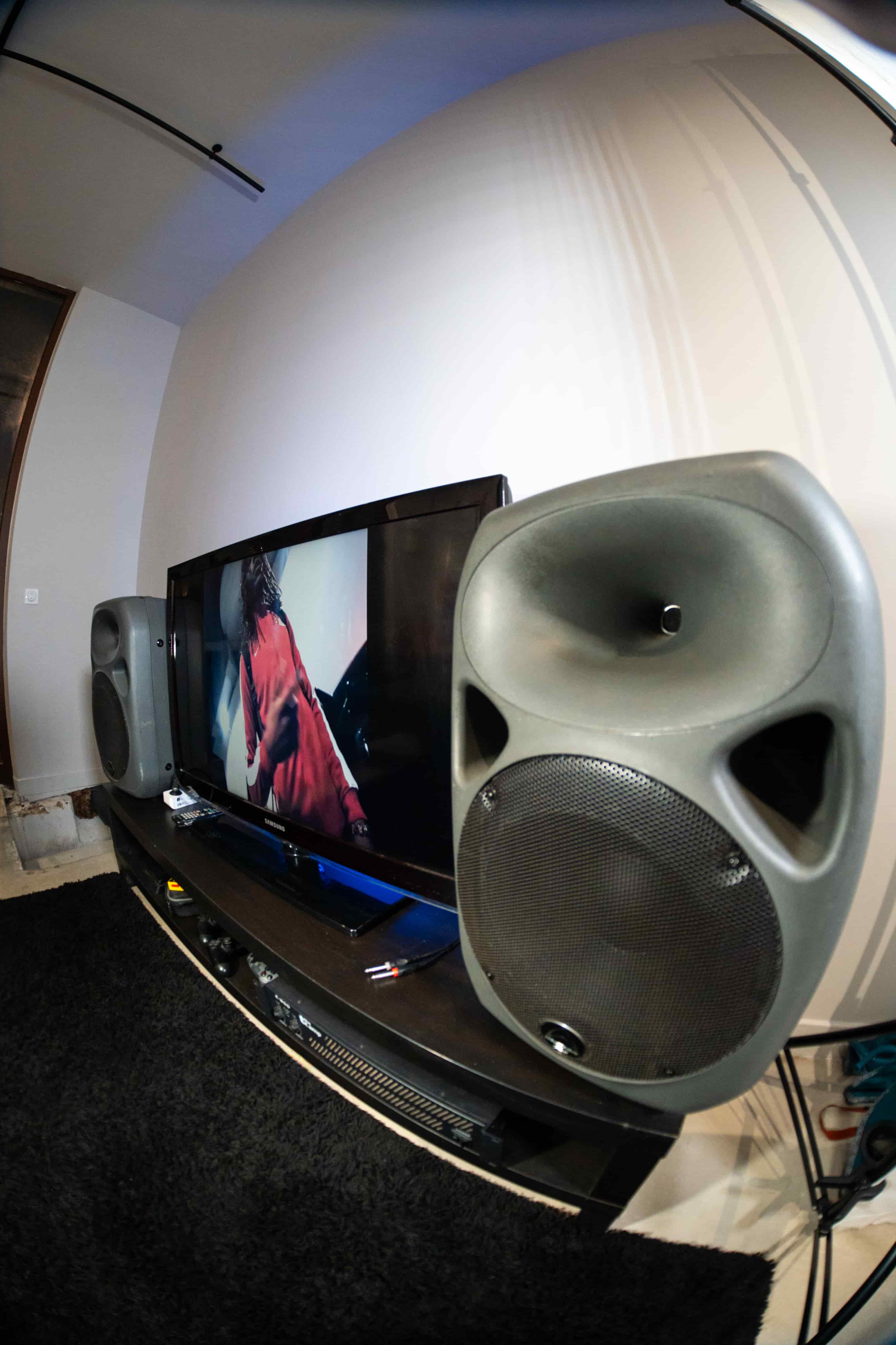 Système audio au local de Maison De Bois