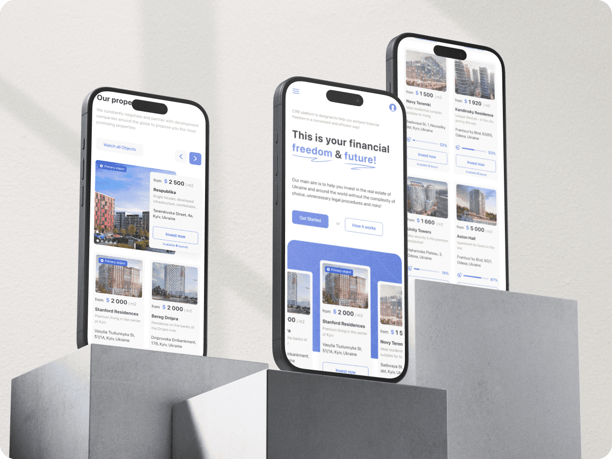Case study development of a blockchain-based real estate platform