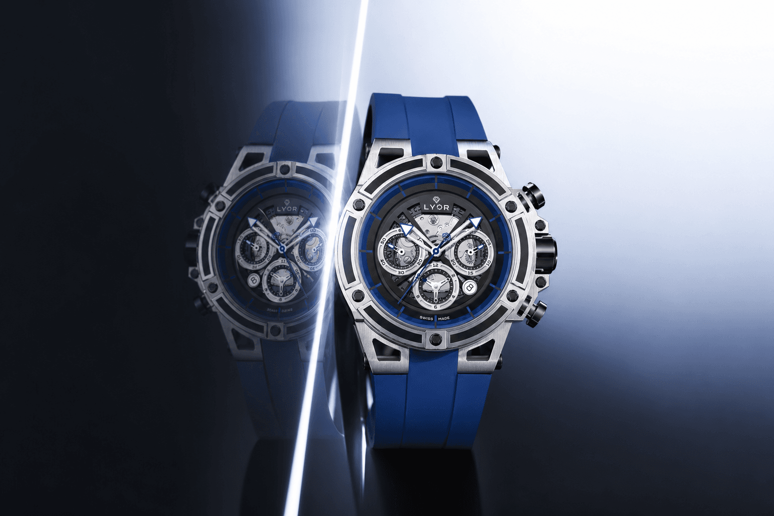 watch on a work desk