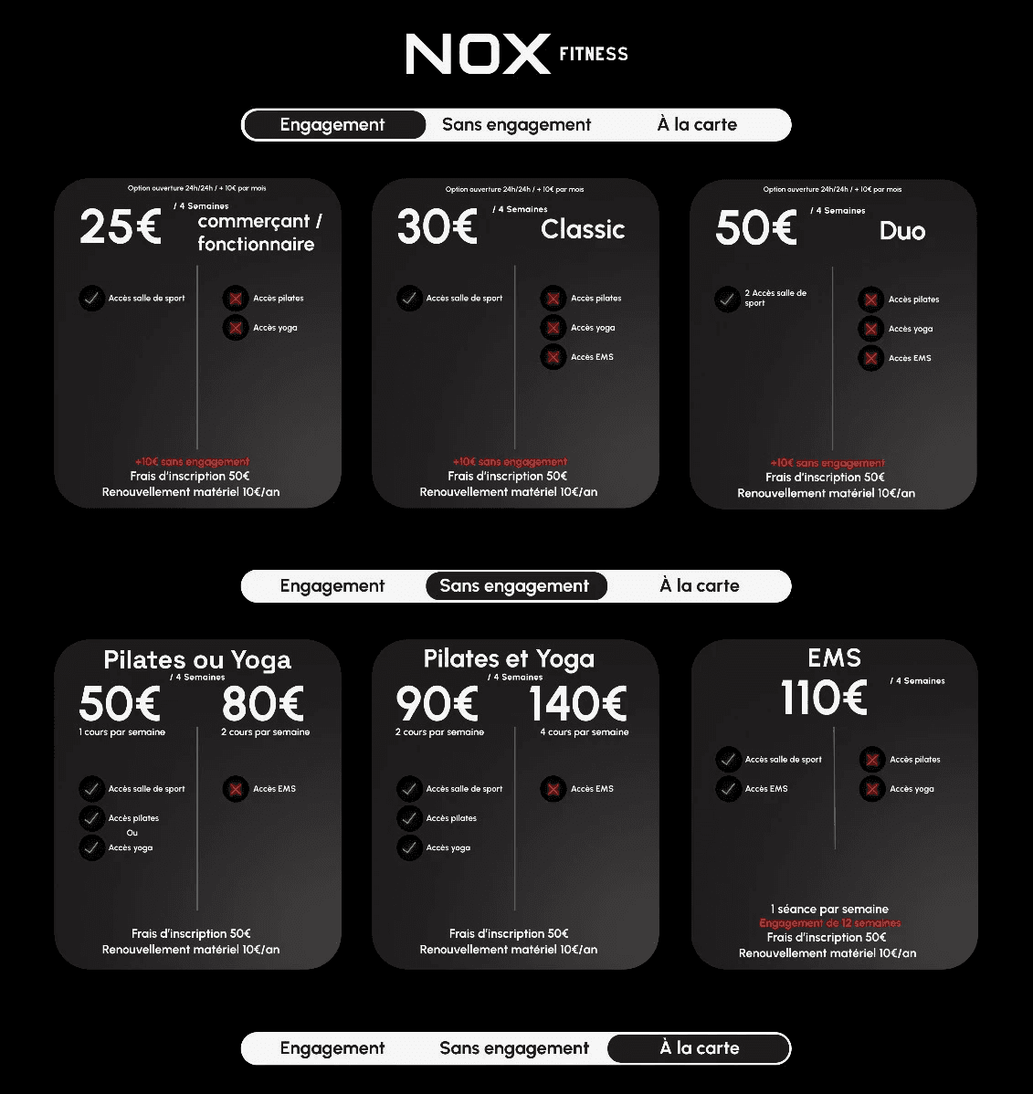 Site Nox fitness
