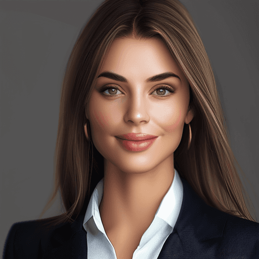 AI generated woman portrait