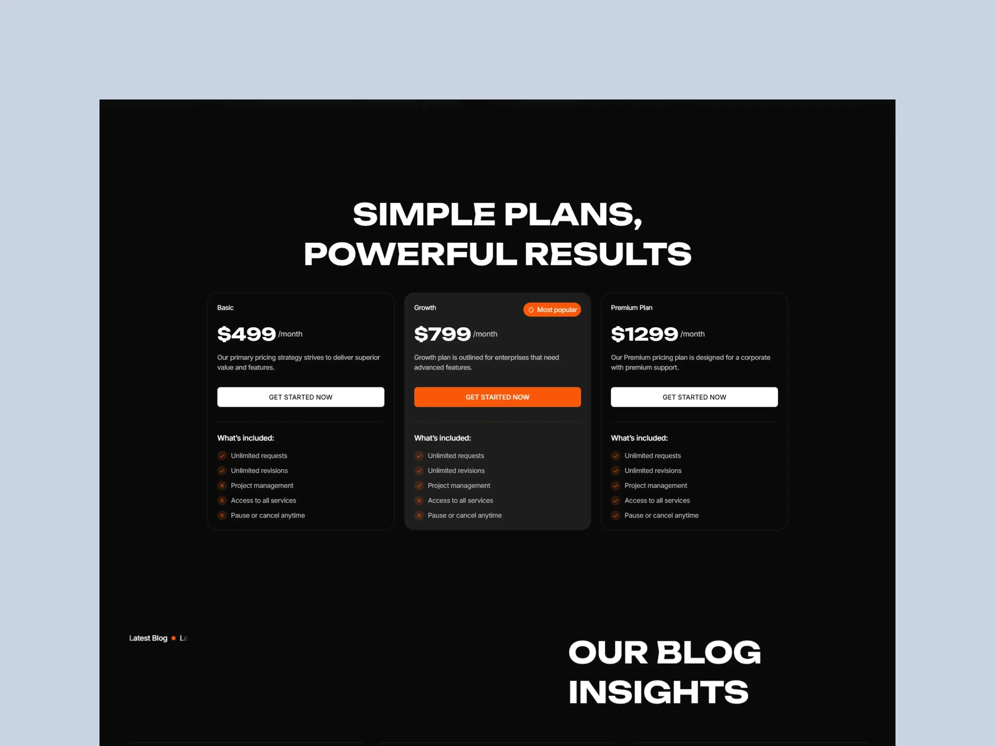 Interior Design Agency Template