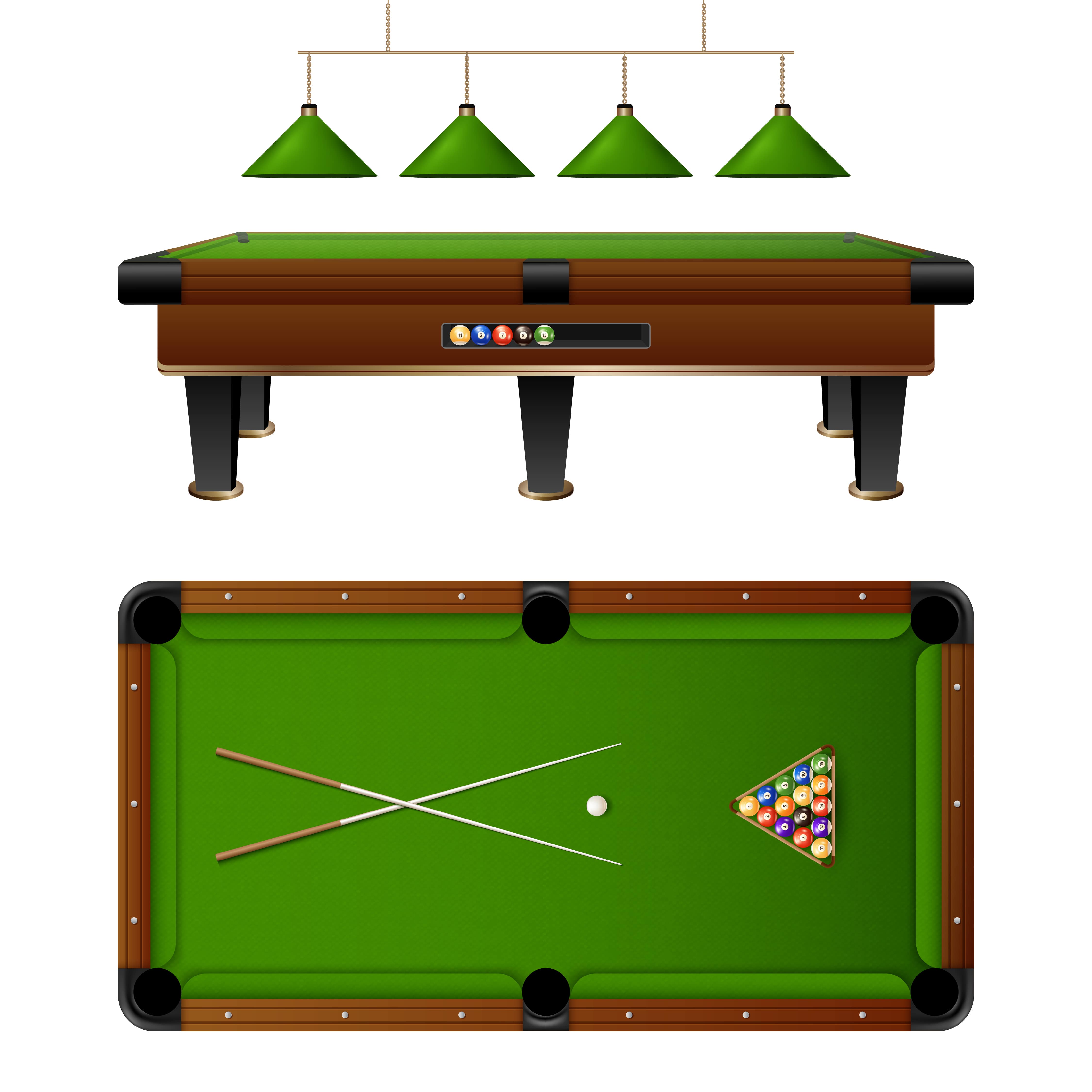 assembled pool table by cboins and sons moving