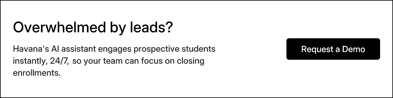 Overwhelmed by leads?