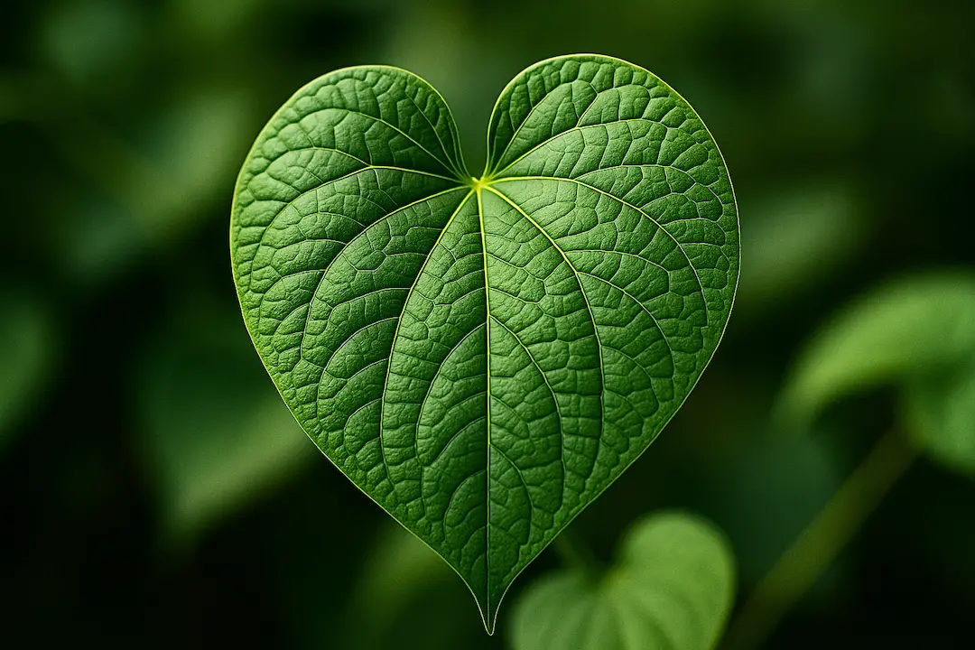 Kava Herzblatt Nahaufnahme