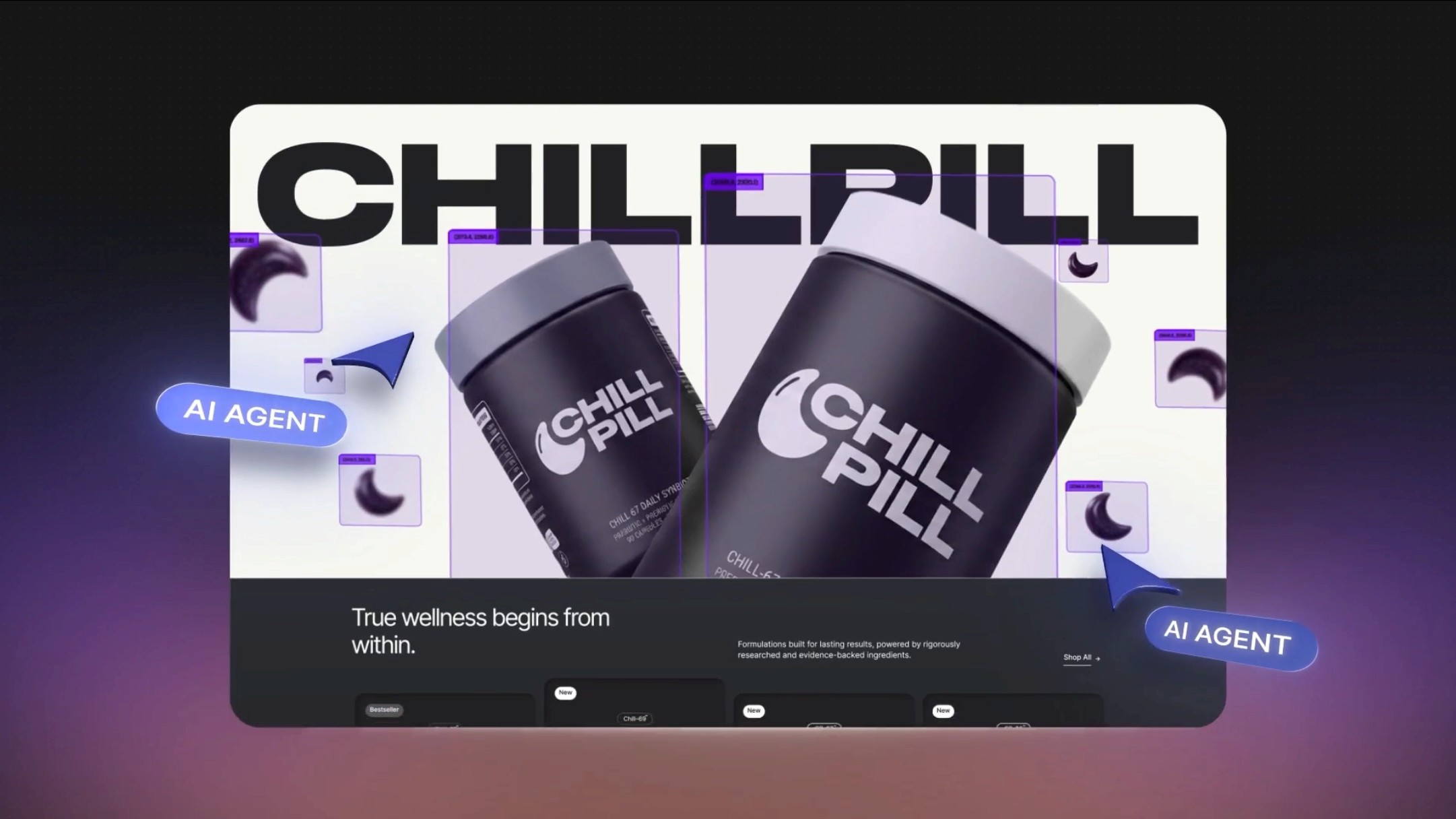 Creatify Agent is working on ad creative for Chill Pill