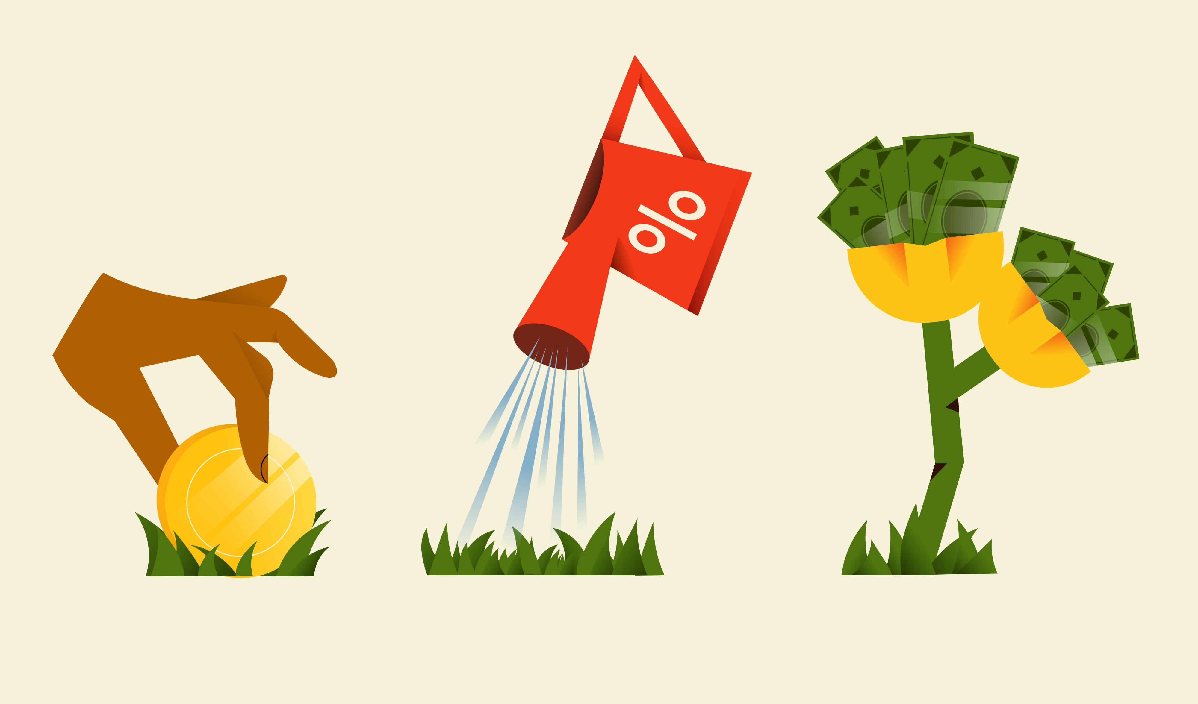 Two men looking at a laptop screen