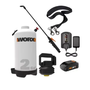 A pressure washer kit featuring a tank, wand, hose, and accessories for cleaning tasks.