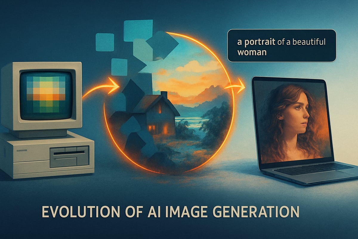 The Evolution of AI Image Generation