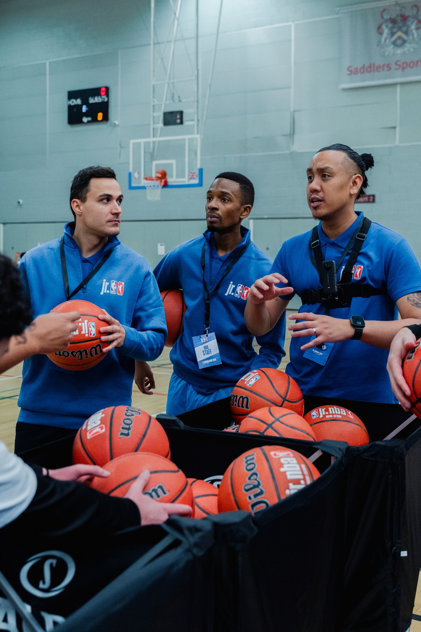Rachel Stone standing with ABS and hands in her pockets