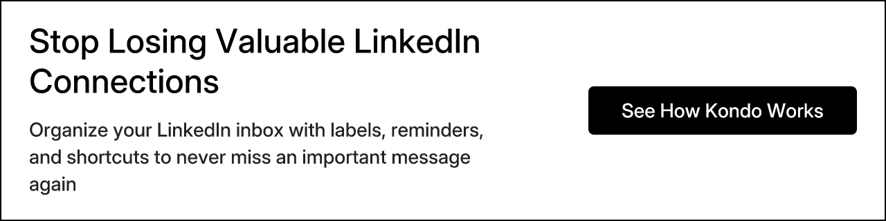 Stop Losing Valuable LinkedIn Connections