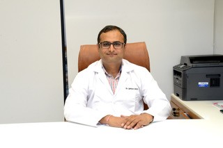 Portrait of Dr. Dipesh J. Sorathiya