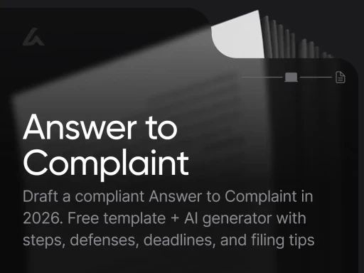Answer to Complaint