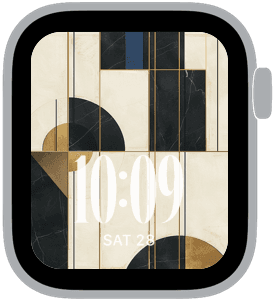 roman salon Apple Watch face preview 2 featuring abstract and modern.