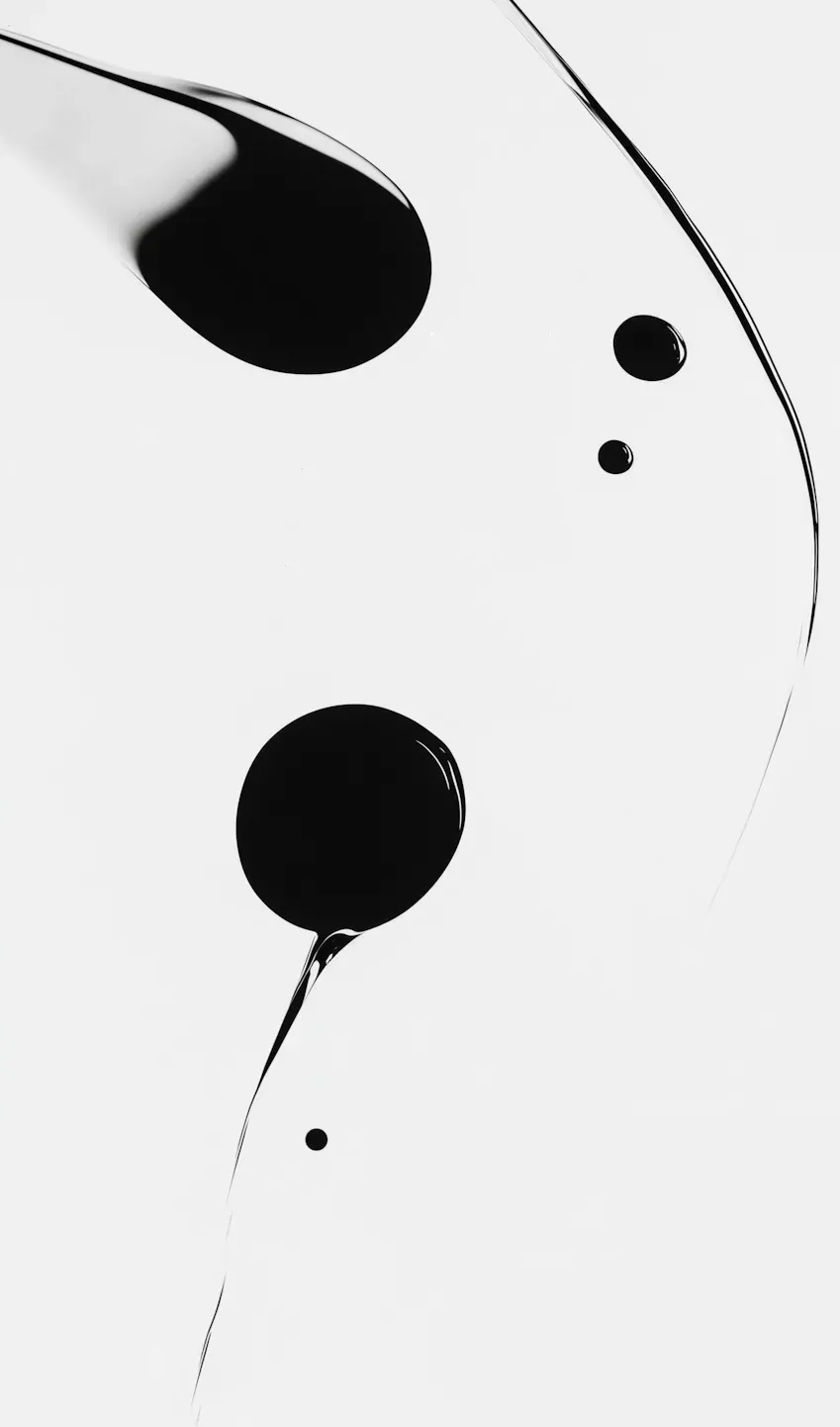 Abstract Black Droplets