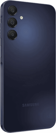 Floating Samsung Galaxy A15 Blue Black phone