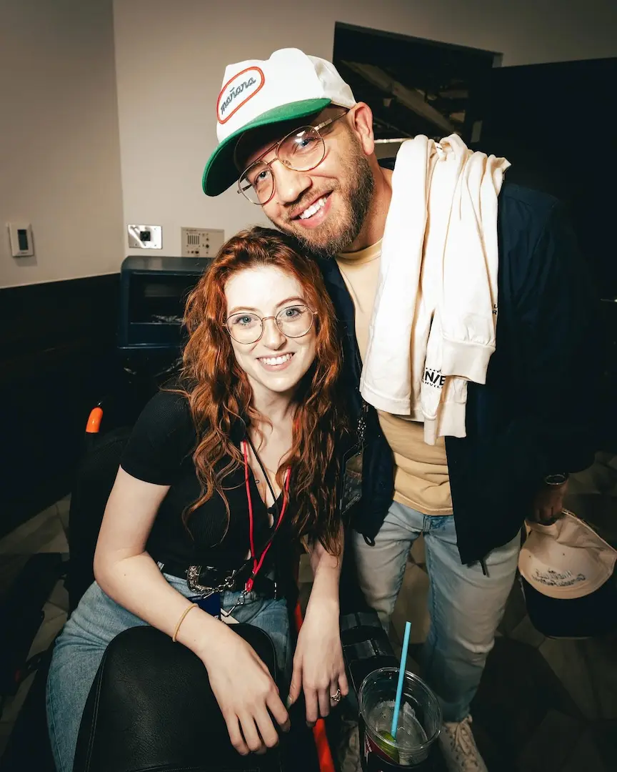 Fiona Cauley and Matt Taylor