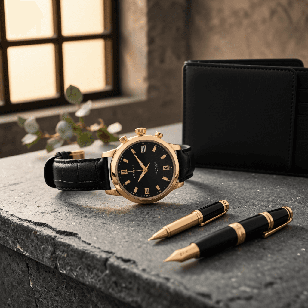 product photography of luxury watch