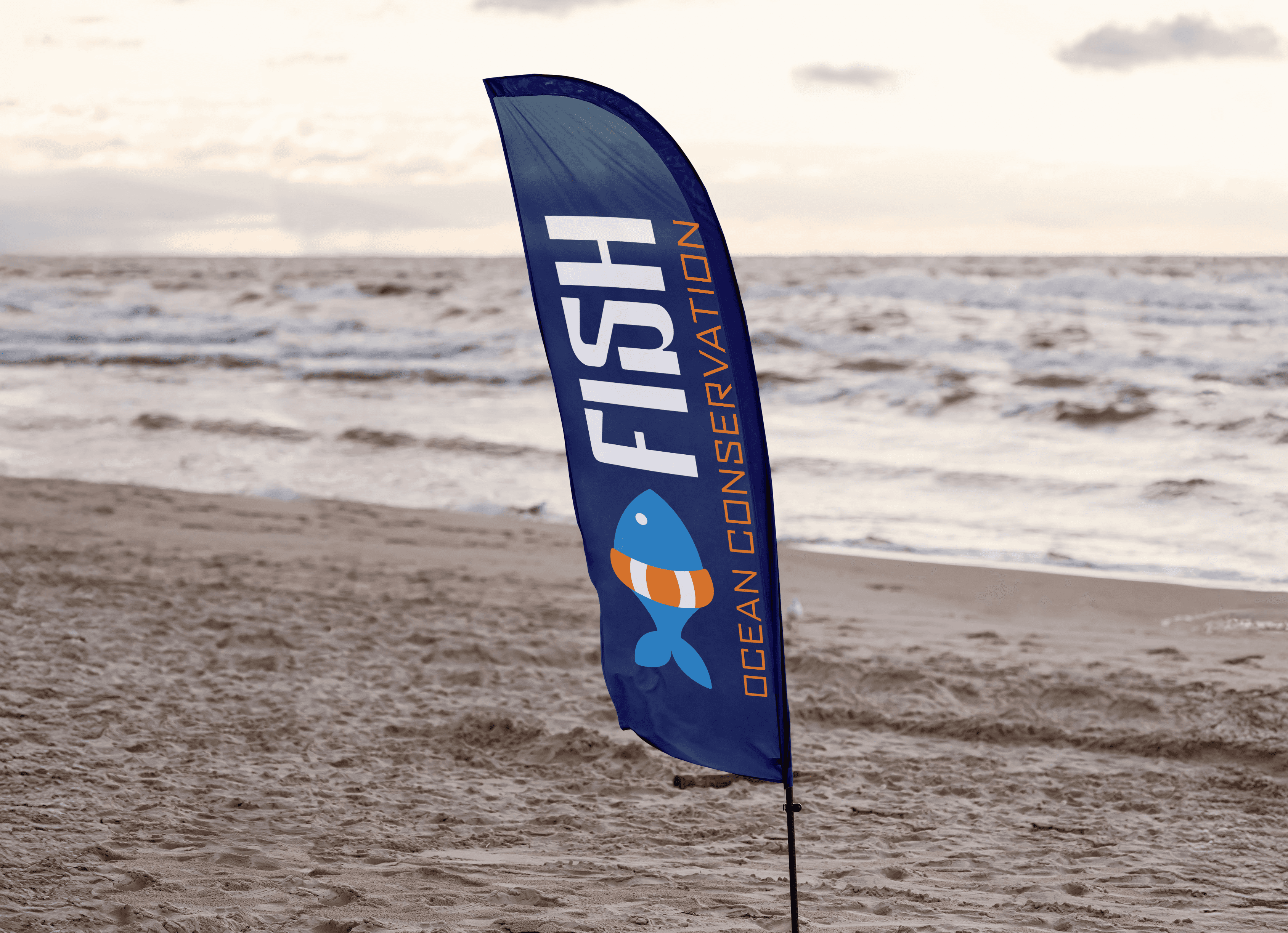 flag of FIS branding