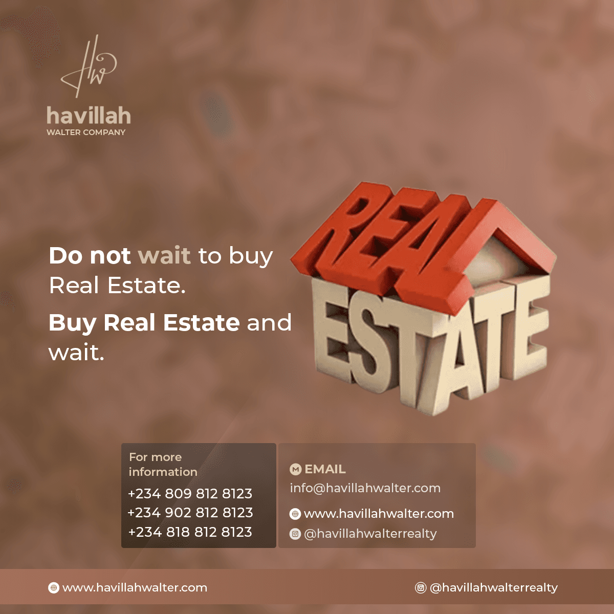 HWC Real Estate flyer