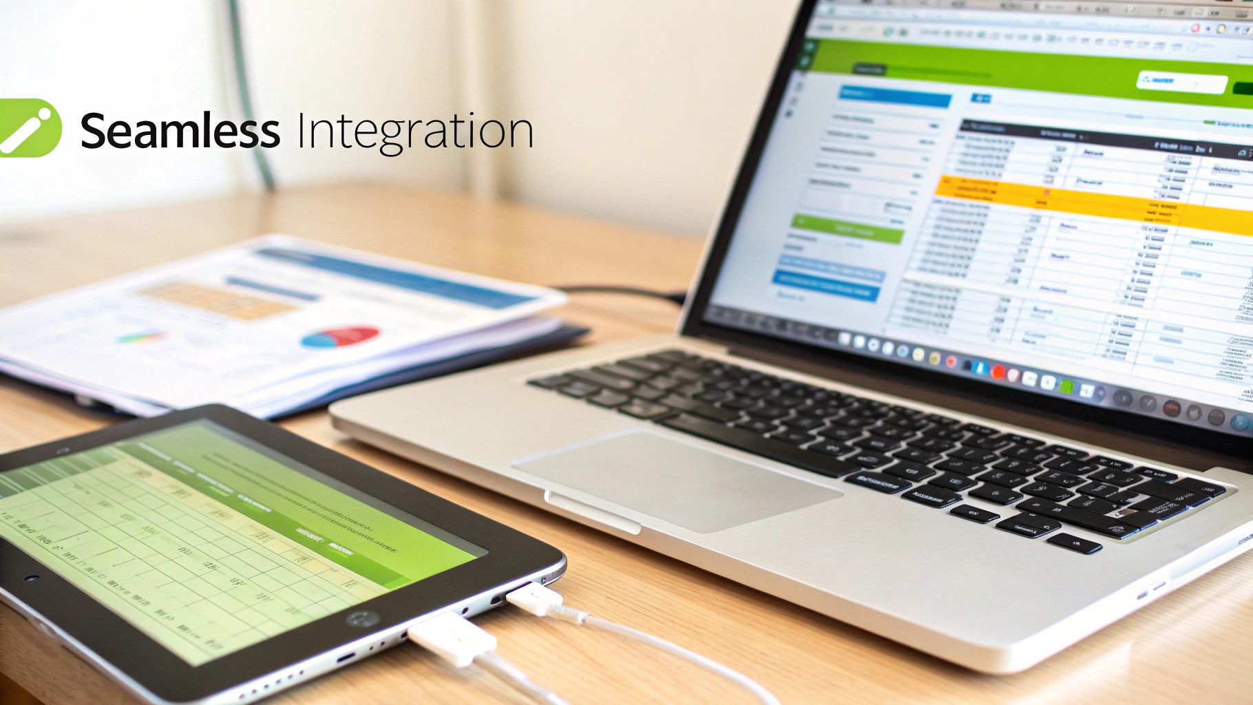 A chart showing how different systems like CRM and accounting software connect seamlessly to a central AR automation hub.