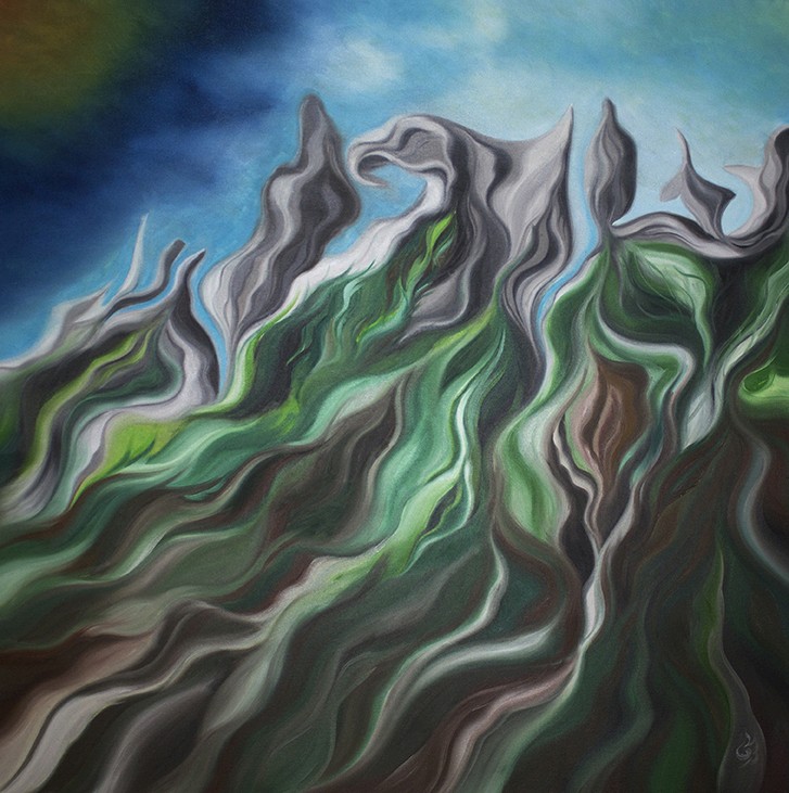 Black and white close up photoshoot with young woman