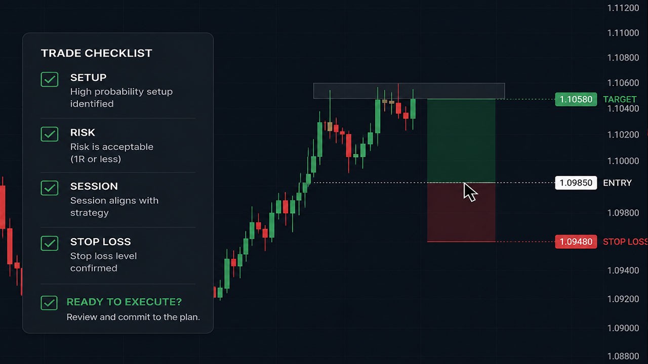Use a Pre-Trade Checklist