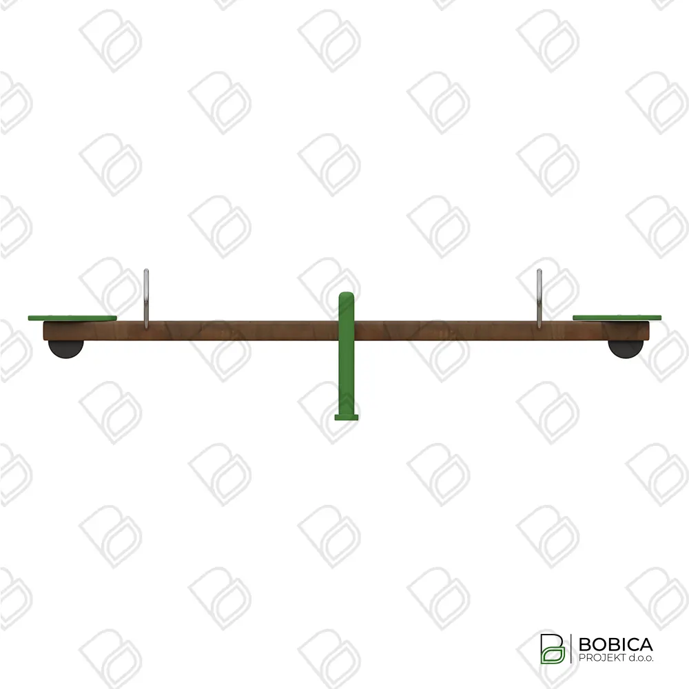 Drvena klackalica za dvoje "EcoSeesaw"