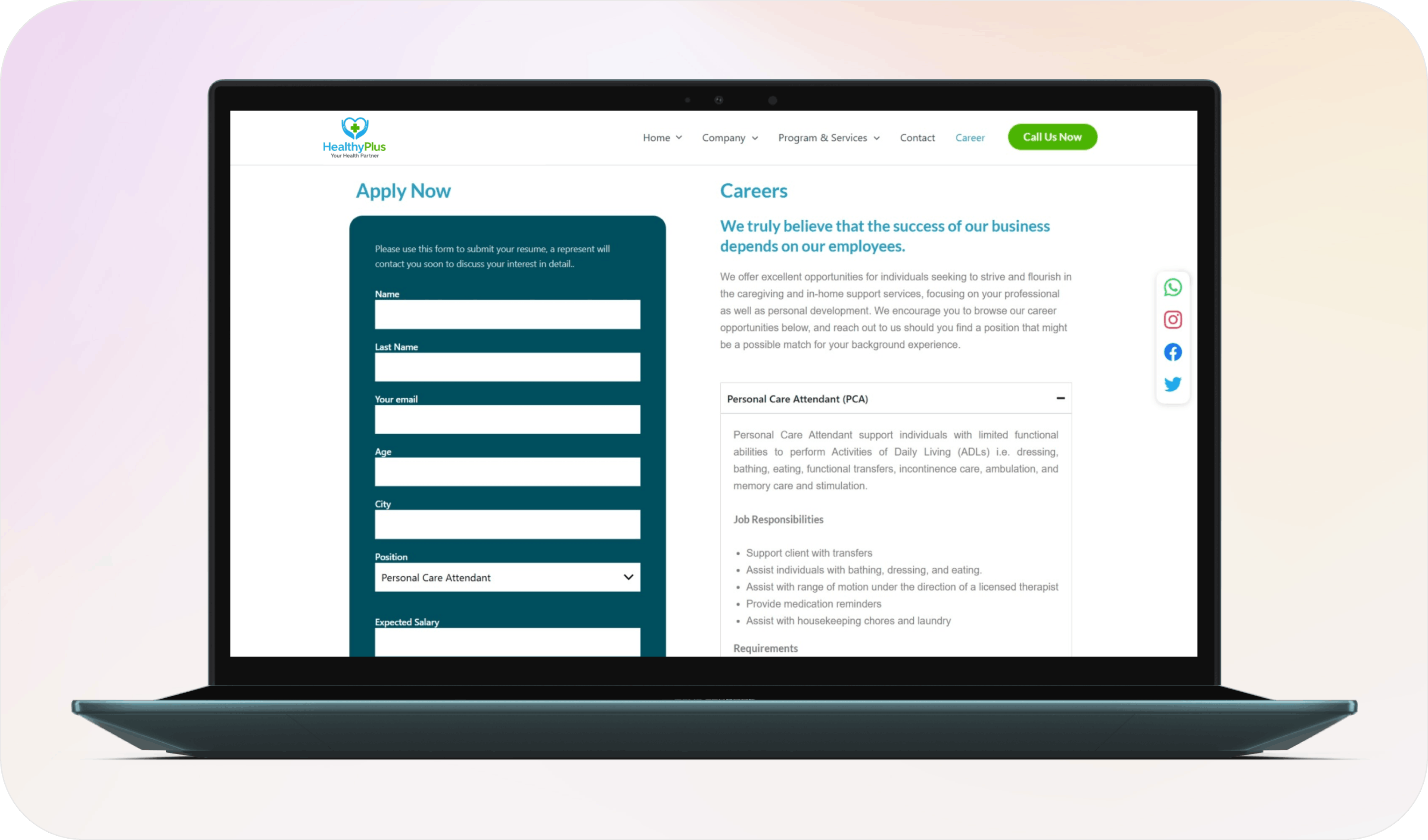 Careers Page