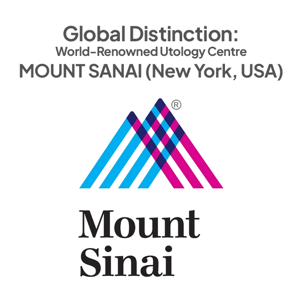 Mount Sinai Hospital का ऑफिशल लोगो जहां Dr. Tushar ने अपना अंतरराष्ट्रीय फेलोशिप पूरा किया।