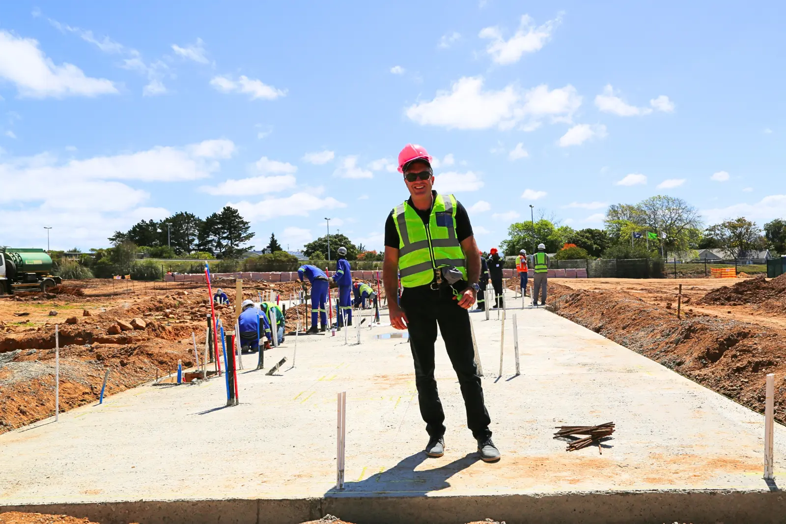 Woman planning about structure