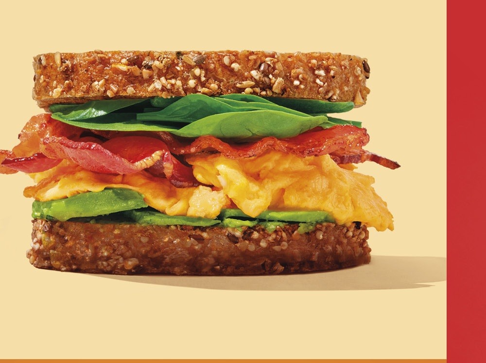 Stacked Oscar Mayer sandwich