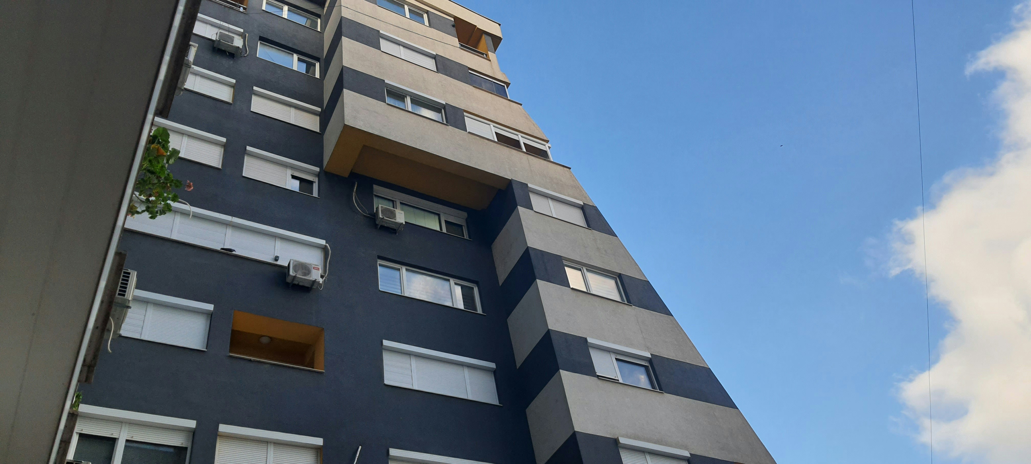 a building with windows