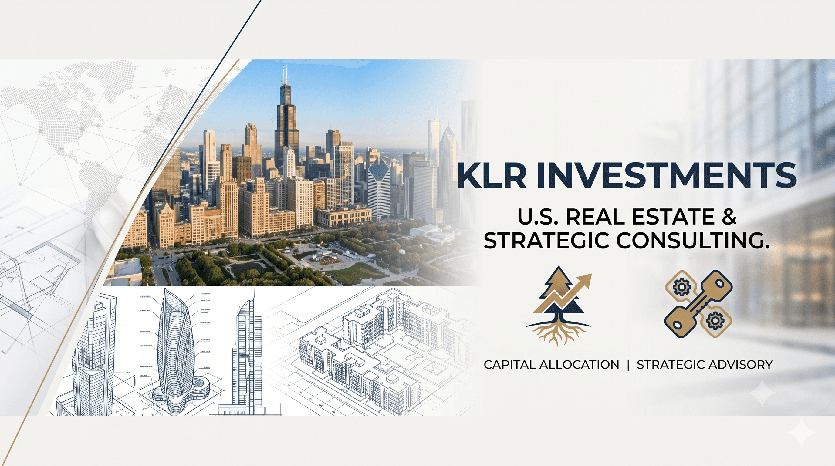 נוף עירוני למיתוג KLR Investments