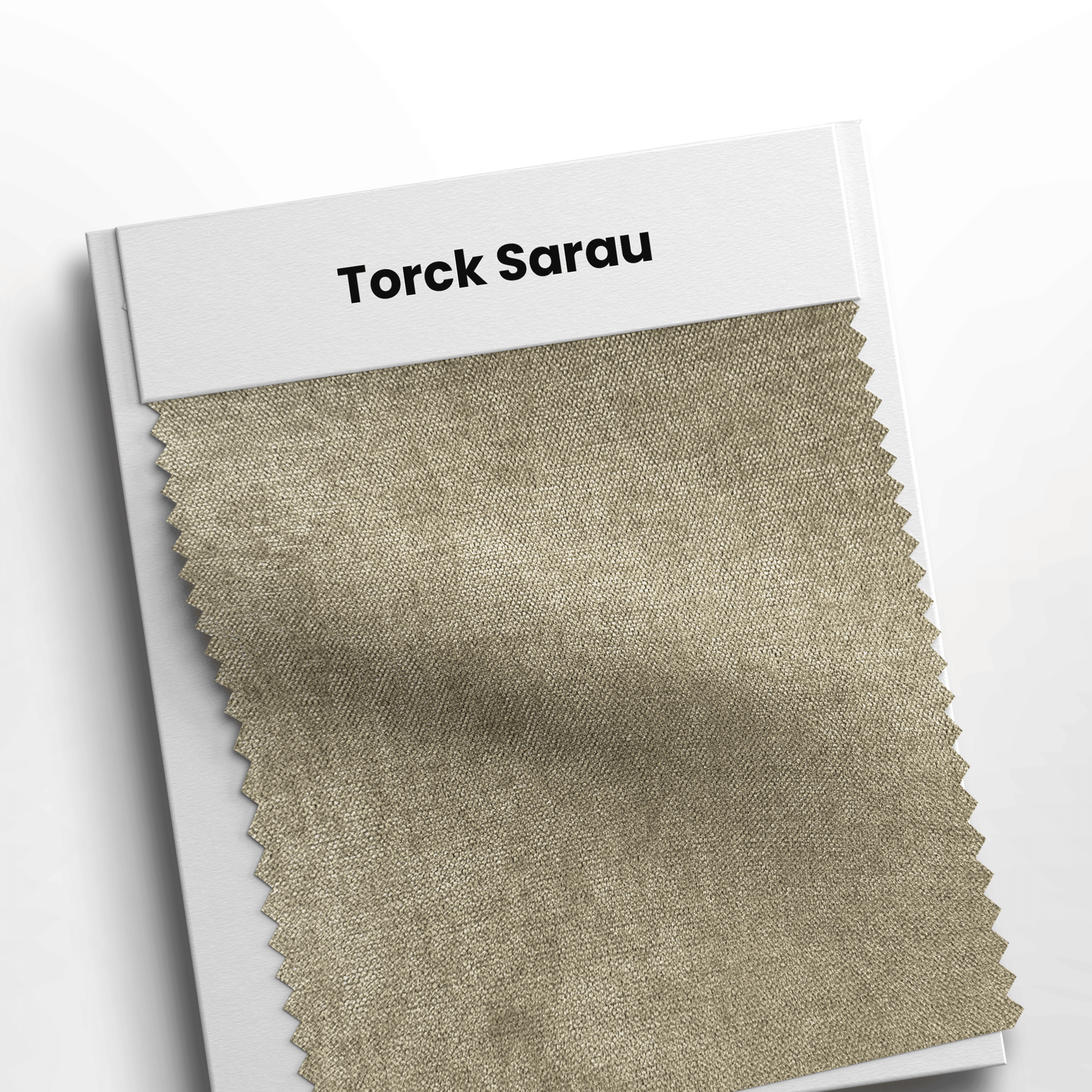 Mostruário de tecido Torck Sarau cor 25 Oliva